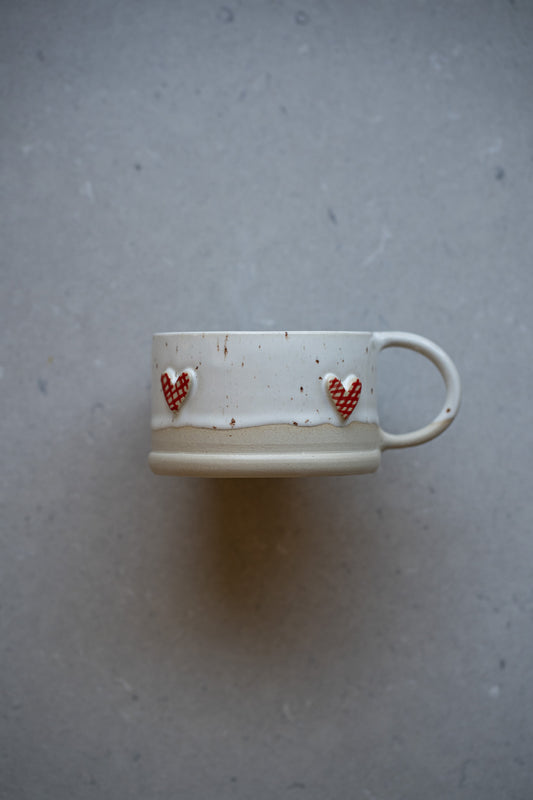 Božična skodelica srček 250ml