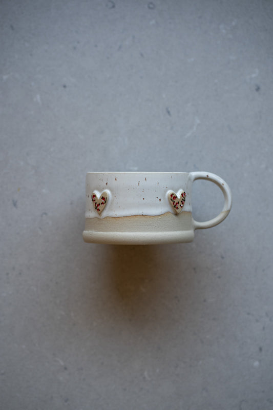 Božična skodelica srček šipek 200ml